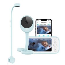 Netvue Peekababy Baby Monitor with Camera and Audio, 1080P HD 5" Display,