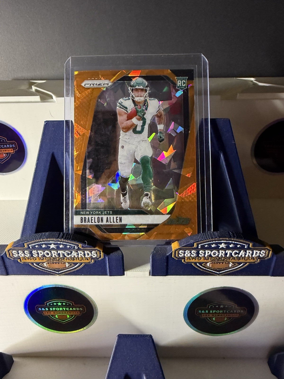 2024 Panini Prizm - Rookies Braelon Allen #311 Orange Ice Prizm (RC)