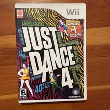 Ubisoft Just Dance 4 Nintendo Wii Music & Dance Party Multiplayer Manual