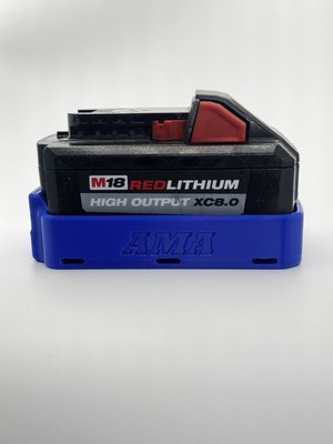 AMA Magnetic Battery Cover Milwaukee Style M18 6.0/8.0AH