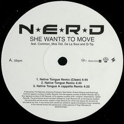 N*E*R*D - She Wants To Move, 12'', (Vinyl)