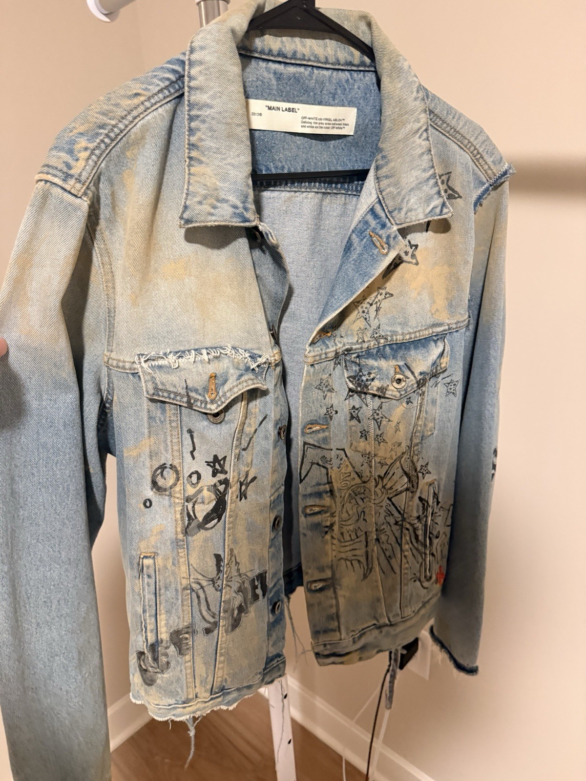 Off-White Wizard Slim Deconstructed Jacket 'Extre… - image 1