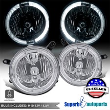 Fits 2005-2009 Ford Mustang Gt Halo Fog Lights Driving Lamps Replacement Pair