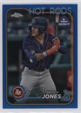 2024 Topps Pro Debut Chrome Blue Refractor 74/150 Brock Jones #PDC-28 6u5