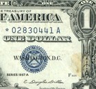 **STAR** $1 1957 Silver Certificate Note ** PAPER CURRENCY AUCTIONS — photo 1