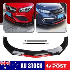 For Mazda CX3 CX5 CX9 CX-30 Front Bumper Lip Splitter Spoiler + Strut Rods NEW