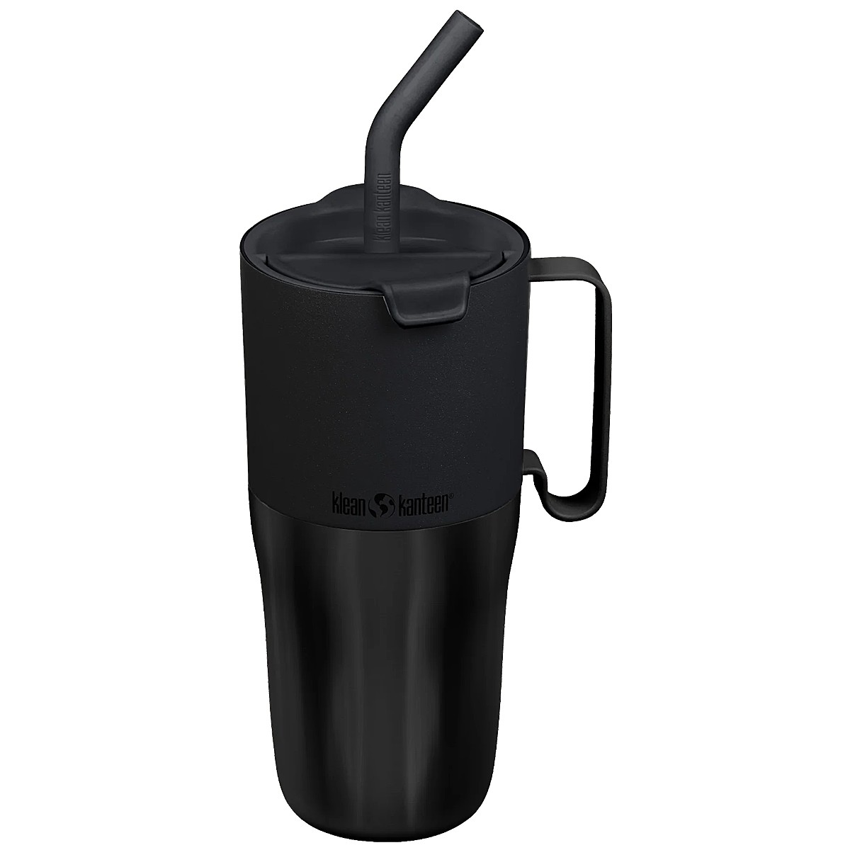 Klean Kanteen Rise Vacuum Insulated Tumbler with Straw Lid 768ml Black