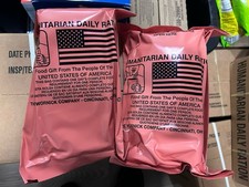 MRE, HDR U.S. Meals. Individual Packs.
