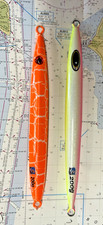 Two 200 Gram jigs with great colors and glow feature.
