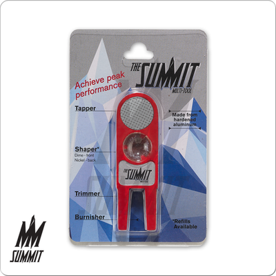 #ad #ad Summit TTSUM Multi Tool Pool Cue Tip Care Red $29.99