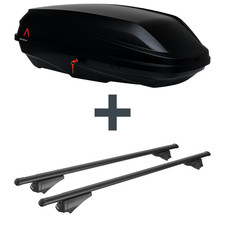 Dachbox G3 BiCube 300+ + Dachträger Menabo Tiger für Ford Puma SUV Typ J2K / CF7