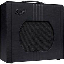 Supro 1822 Delta King 12 15W 1x12 Tube Guitar Amp Black