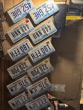 LOT of 6 Pairs  IOWA LICENSE PLATES - 1998-2007