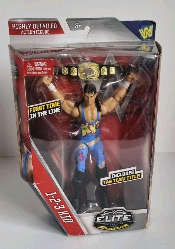 WWE 1-2-3 KID MATTEL ELITE COLLECTION SERIES 41 WRESTLING ACTION FIGURE LEGEND