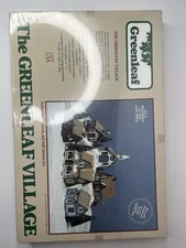 Vintage 1983 - The Greenleaf Village - Wood Building Model Kit #8016 - New