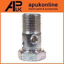 Banjo Bolt 3/8" 32.5mm Hex Head for Case IH David Brown Ford New Holland Tractor