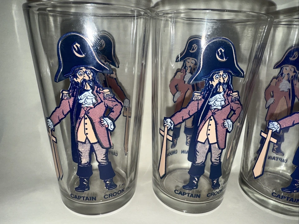Vintage 1970's McDonalds Character Collector Series Glasses Set Of 8 - Image 4 of 4