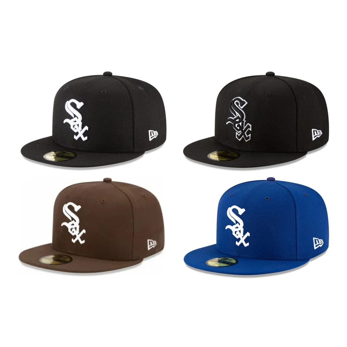 New Era Chicago White Sox 7 3/8 Size MLB Fan Apparel & Souvenirs