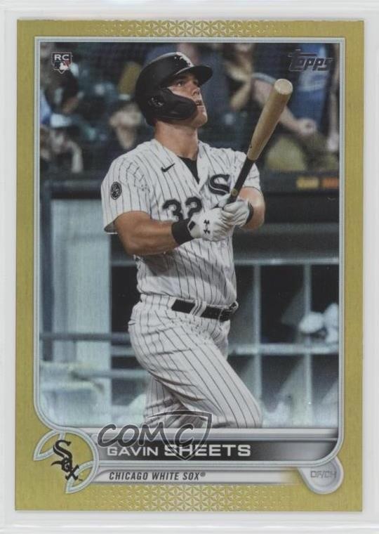 2022 Topps Series 1 Gold Foil Gavin Sheets #12 0y59