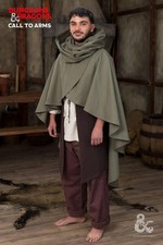 Dungeons Dragons Druid Cape Seaweed medieval fantasy costume