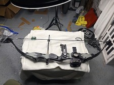 PSE Graphite Elite Series Fire Flite Compound Hunting Bow. RH Very good.