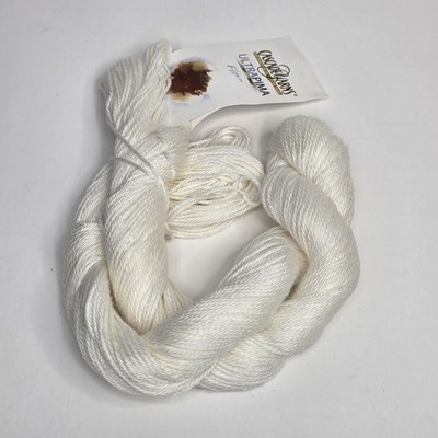 Cascade Yarns Ultra Pima #3728 100% Pima Cotton White 1 Skien 