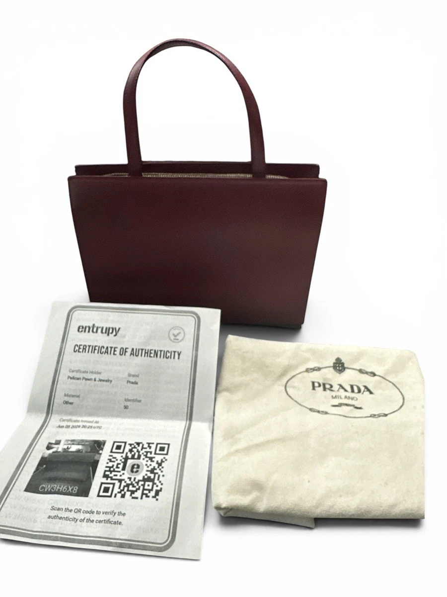 PRADA Totes Red Bags & Handbags for Women for sale | eBay