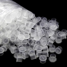 Tattoo Ink Caps 1000Pcs Disposable 11Mm Pigment Cups Tattoo Supplies