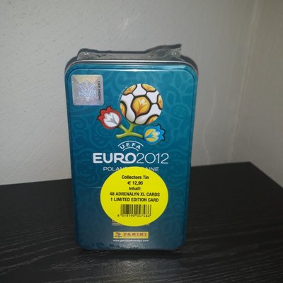 PANINI EURO 2012 TIN BOX (TRADING CARDS) SEALED !!!!!