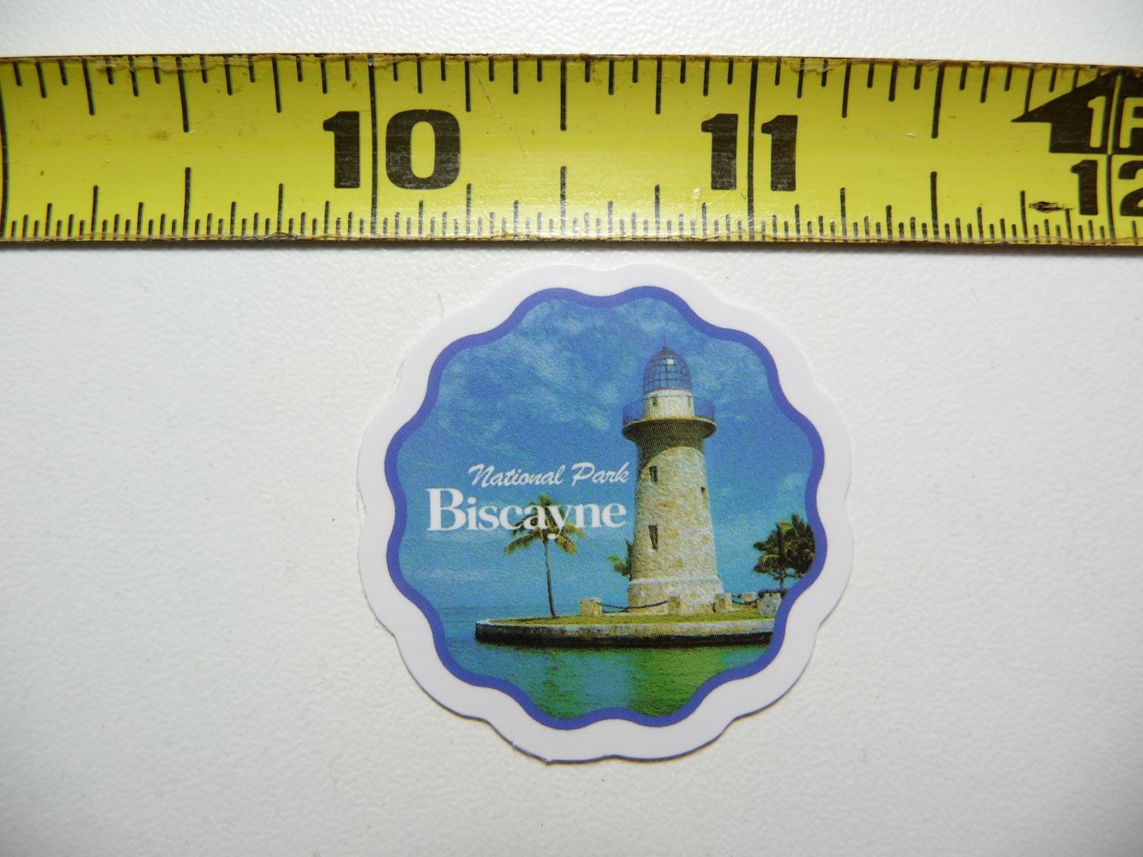TINY BISCAYNE FLORIDA #1 STICKER DECAL NATIONAL PARK COLLECTIBLE