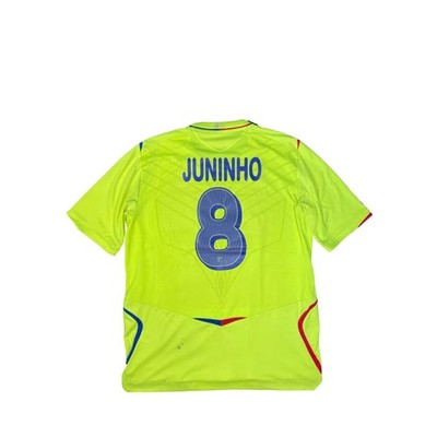 Maillot Third Olympique Lyonnais 2007-2008 #8 Juninho, Vintage Umbro, Taille XL