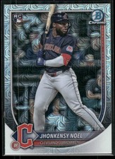 2025 Bowman #81 Jhonkensy Noel Chrome Base Set Mega Refractor Mojo