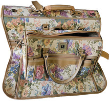 Bolsa de viaje y bolsa de ropa a juego internacional equipaje de ocio vintage