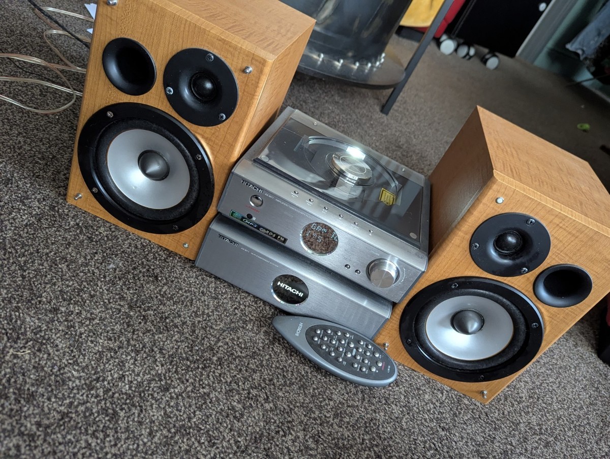 Hitachi Ax-m7 Minidisc CD Receiver Micro System GWO for sale