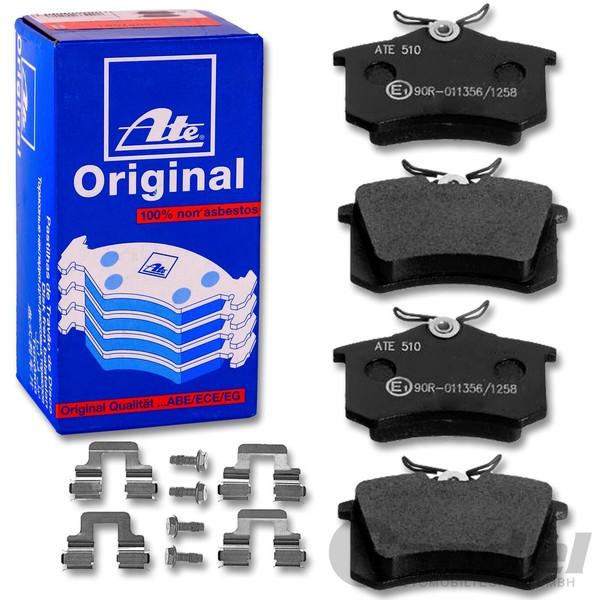 ATE BremsbelÄGe Hinten Passend FüR VW Golf 4 Bora Beetle Polo 6N 9N 6R-image