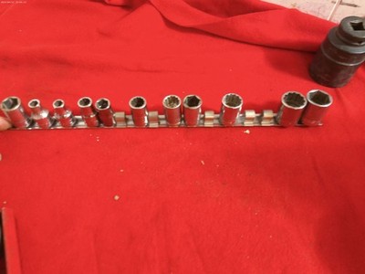 Snap-on Tools USA 11pc 1/2'' Drive 6- 12-POINT Metric Shallow Socket Set swm twm