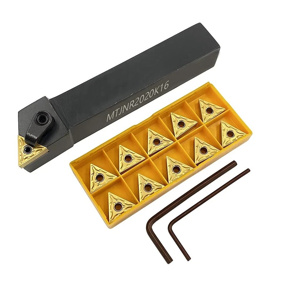 New Holder + TNMG332 TNMG160408 Carbide Inserts MTJNR2020K16 Lathe Turning Tool
