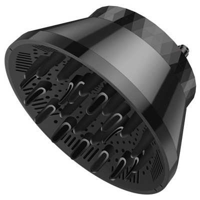 Segbeauty Hair Diffuser Black 1.5''-3.22'' Nozzle for Thick Wavy Curly Hair