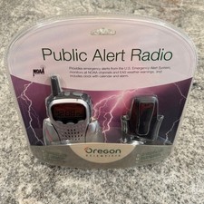 NEW / SEALED- VINTAGE 2005 Oregon Scientific Public Alert Radio Model : WR103NX