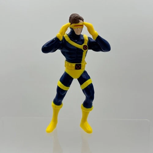 Vintage Marvel X-Men Cyclops Action Figure Burger King Toy Comic Book Her#4