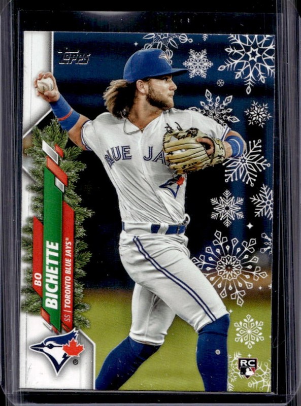 2020 Topps Holiday Bo Bichette RC #HW94a Blue Jays Rookie