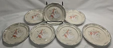 International China Co Marmalade 8868 Salad/Dessert Plates Geese 7.5" Japan