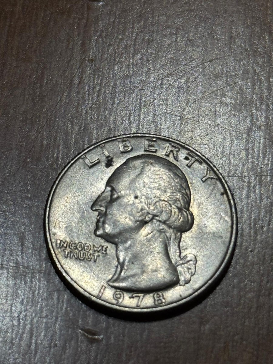  M1 (1978年) 1978 Quarter Coin No Mint Mark RARE COIN | eBay