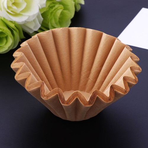 50 PCS Filterpapier Ungebleichter Kaffeefilter Kaffeefilterpapier - Bild 3 von 11