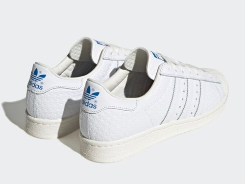 Adidas Superstar 82 Scarpe Uomo 11.5 Bianco - NUOVO - Foto 10 di 11
