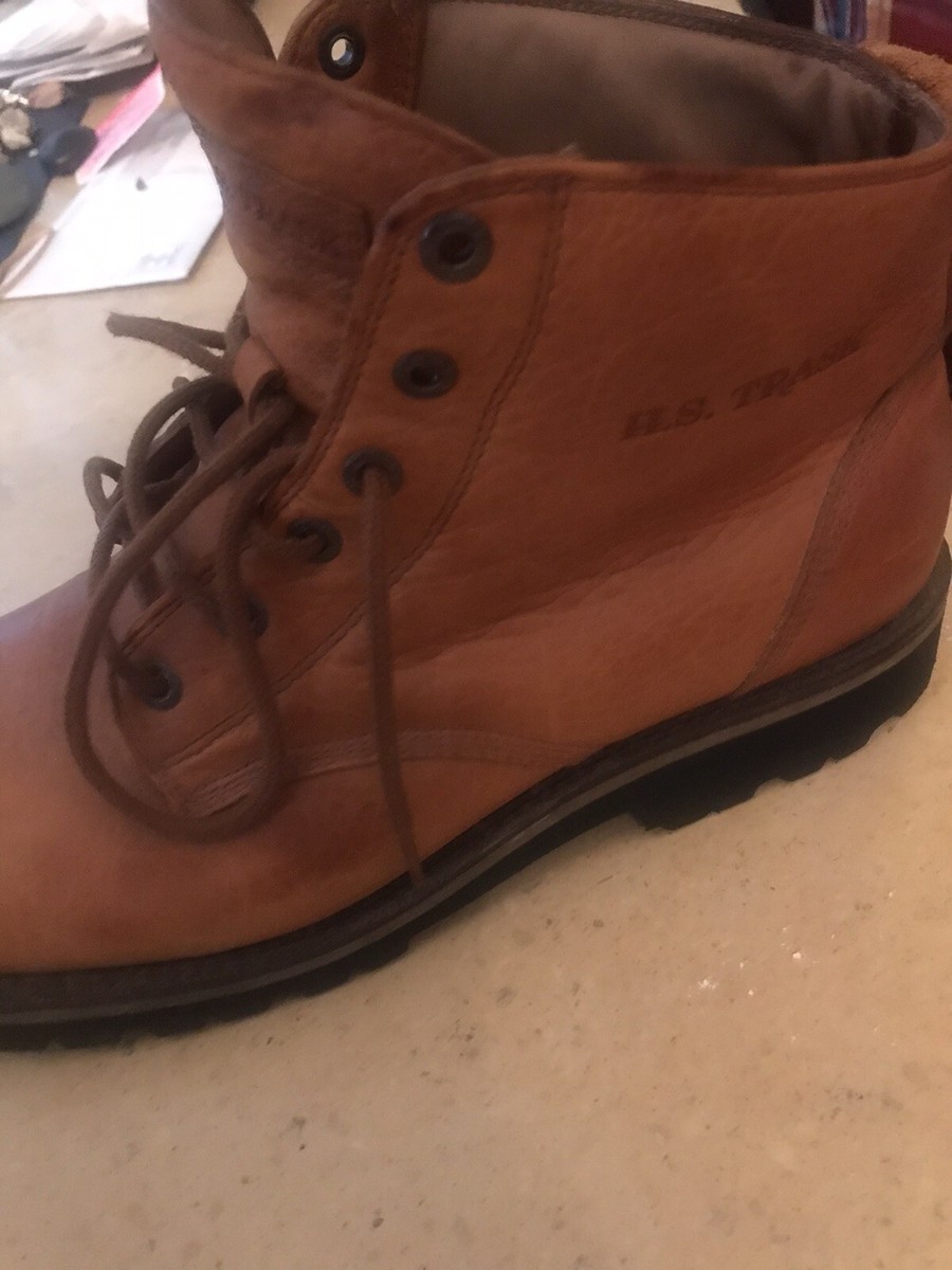 Trask Leather Boots Brown Vibram Sole Rugged Workwear Lace Up Men 9.5 Trask | Shoes | Mens Trask Brady Chukka Boot | Poshmark main image 3
