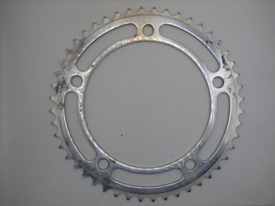 CORONA VINTAGE BREV. CAMPAGNOLO C- RECORD CHAINRING 48t 48 AS BCD 135 NOS TT