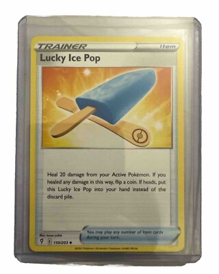Lucky Ice Pop #150 Pokemon Evolving Skies