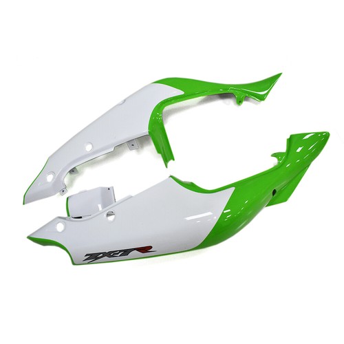 ABS Fairings Kit for Kawasaki ZX-7R 1996-2003 ZX750P White Green Black Bodywork - Picture 7 of 7