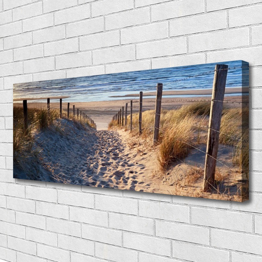 Impression sur toile marine 125x50 cm pour créer une ambiance bord de mer dans votre chambre